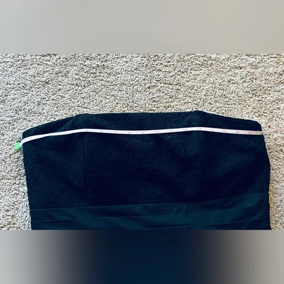 White House Black Market Strapless Little Black Dress - Picture 7 of 10